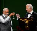 Modi, Biden raise a toast to 'ever-lasting friendship'