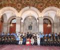 President confers distinguished service awards on 84 serving, retired personnel