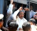 Congress leaders detained during protest in Karnataka