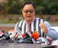 Rahul Gandhi speaks the language of anti-India forces: Rijiju