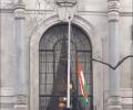 Khalistani protestors attack Indian embassy, tricolour grabbed