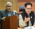 Bombay lawyers group moves SC against Dhankhar, Rijiju over judiciary remarks