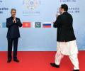 No handshake, Jaishankar greets Pak, China FMs with namaste