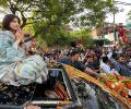 Dimple Yadav Hits The Campaign Trail