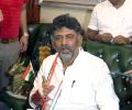 Congress won 135 seats under my presidency, says DK Shivakumar