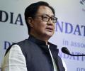 What Rijiju said after being replaced as law minister