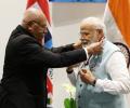 Modi conferred with highest honours of Fiji, Papua New Guinea