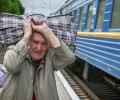 Ukrainians Flee To Escape Death