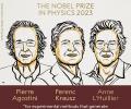 3 share Physics Nobel for short pulses of light to study electrons