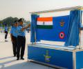 Air Chief Marshal Chaudhari unveils new ensign of IAF after 7 decades