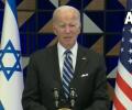 In Tel Aviv Biden announces $100m aid for Gaza, West Bank