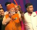 Shri Ram bas aane hi wale hain: Modi at Dussehra event