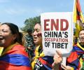 Tibetans protest against China joining G20 meet in Delhi