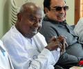 JD-S allied with BJP to save...: Deve Gowda