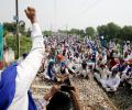 91 trains hit as Punjab farmers squat on rail tracks