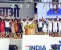 Opposition puts up united front at INDIA's Delhi show of strength