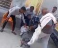 Nuh violence accused Bittu Bajrangi thrashes man in police presence