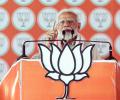 Modi repeats 'redistribution' charge, but without mentioning Muslims