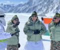 What's Rajnath Singh Doing At Siachen?