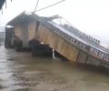 Truck driver injured as bridge collapses in Karnataka