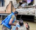 Rains abate in Gujarat but towns, villages remain flooded