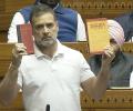 BJP ridiculing Savarkar when...: Rahul in Lok Sabha