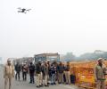 Farmers' stir: Punjab objects to Haryana using drones inside its borders