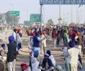 Haryana farmers heading towards Punjab tear-gassed, clash with cops