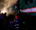 Dhaka: Train from town bordering India set afire, 4 killed