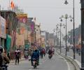 Ayodhya skyline imbued with saffron on the eve of consecration