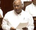 Kharge's remarks in RS on PM poll speeches expunged