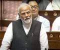 Modi invokes Emergency in Rajya Sabha speech, Opposition walks out