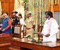 Hemant Soren takes oath as Jharkhand CM for third time; hails Champai