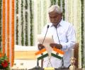 Ex-CM Champai among 11 leaders take oath as ministers in Hemant Soren govt