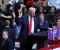 I took a bullet for democracy: Trump in first rally post attack