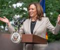 Will earn and...: Kamala Harris after Biden drops out