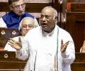 Kharge takes 'mataji', 'pakoda-jalebi' jibe at Sitharaman