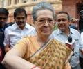 'Mahaul' in our favour, but...: Sonia to Congressmen