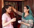 Mother Blesses Kangana