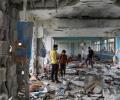 Israel attacks UN-run school in Gaza, killing at least 40