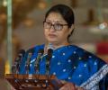 Annapurna Devi succeeds Smriti Irani as women and child development minister