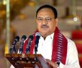 After leading BJP for 4 years, Nadda returns as health minister