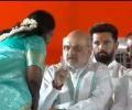 Did Shah 'scold' TN BJP leader? Tamilisai clarifies viral video