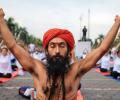 10th International Yoga Day celebrated worldwide