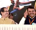 'Na na karte...': Uddhav after meeting Fadnavis in lift