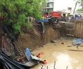 3 dead in wall collapse, Delhi rain toll rises to 8