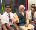 Modi unveils India's 1st underwater metro line in Kolkata