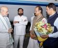 Shah meets Maharashtra allies amid differences over seats