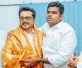 Tamil actor Sarath Kumar merges his party with BJP