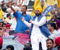 Kejriwal holds first roadshow after his release from jail